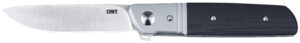 CRKT Knives 5720 Bamboozled 3.34 Plain Black