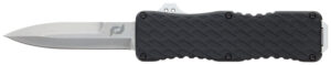 Schrade 1135967 Uproar D/A OTF Bayonet Plain Satin D2 Steel Blade 4.25" Aluminum Handle