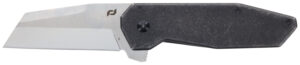 Schrade 1136251 Slyte 3" Folding Plain Satin D2 Steel Blade 4.50" Dark Stonewash Stainless Steel Handle