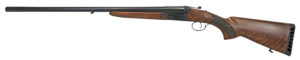 Iver Johnson Arms IJ800-28 IJ800 Full Size 12 Gauge Break Open 3" 2 Shot 28" Black Side By Side Barrel, Black Steel Receiver, Fixed Walnut Wood Stock, Ambidextrous