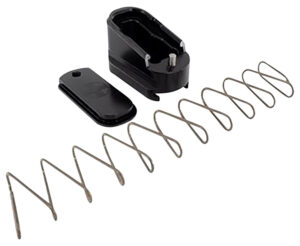 Shield Arms G43ME2BLK Magazine Extension +2 Extended 2rd Compatible w/Glock 43, Black Anodized Aluminum