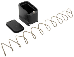 Shield Arms G19ME5BLK Magazine Extension +5 Extended 9mm Luger/40 S&W 5rd Compatible w/Glock 19/23, Black Anodized Aluminum