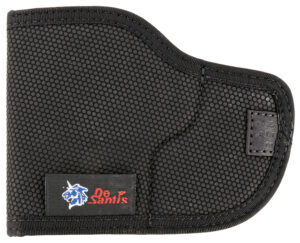 DeSantis Gunhide N38BJ6RZ0 Nemesis Pocket Black Rubberized Fabric Fits Springfield Hellcat/OSP/Mossberg MC1sc/Naroh N1 Ambidextrous