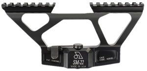 Arsenal SM22 AK Scope Mount SAM7K Series  Black Anodized 0 MOA