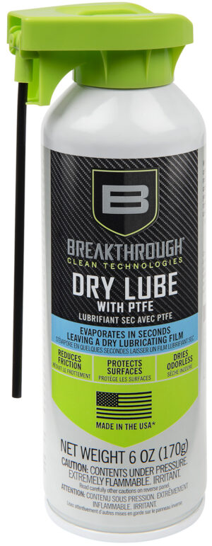 Breakthrough Clean BTADL6OZ Dry Lube Aerosol 6 oz