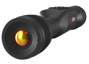 ATN TIWST5325A Thor 5 320 Thermal Rifle Scope, Black Anodized 4-16x Smart Mil Dot Reticle w/Zoom 320x240, 12 Microns 60 fps Resolution