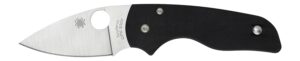 Spyderco C230GP Lil' Native 2.42" Folding Plain Satin CPM S30V SS Blade/Black Textured G10 Handle Includes Pocket Clip