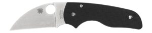Spyderco C230GPWC Lil' Native 2.44" Folding Wharncliffe Plain CPM S30V SS Blade/Black Textured G10 Handle Includes Pocket Clip
