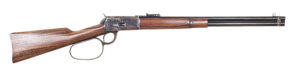 Cimarron AS067 1892 Cogburn Carbine 45 Colt (Long Colt) 10+1 20" Blued Round Barrel, Color Case Hardened Stainless Steel Receiver, Walnut Fixed Stock, Right Hand