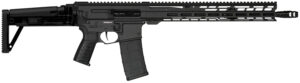 CMMG 55A1A0BAB Dissent MK47 5.56x45mm NATO 30+1 (2) 16.10", Black Armor, Side Charging Handle Rec, 15" M-Lok Handguard, Side Folding Stock, Zeroed Grip, Muzzle Brake, 60/90 Ambi Safety, Adj. Gas Block