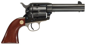 Cimarron MP400B1401 Pistoleer  357 Mag 6 Shot 4.75" Blued Rifled Steel Barrel & Cylinder, Blued Steel Frame w/Nickel Backstrap & Triggerguard, Walnut Grip, Exposed Hammer
