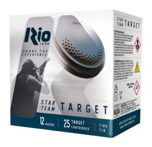 Rio Ammunition STT2875 Star Team EVO  12Gauge 2.75" 1oz 7.5Shot 25 Per Box/10 Case