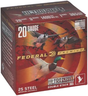 Federal PWUX20935 Premium 20Gauge 3" 1oz 25 Per Box/10 Case