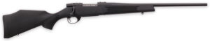 Weatherby VYT7M8RR0T Vanguard Synthetic Compact 7mm-08 Rem 4+1 20" Matte Blued #1 Threaded Barrel, Matte Blued Drilled & Tapped Steel Receiver, Black Adjustable Synthetic Stock
