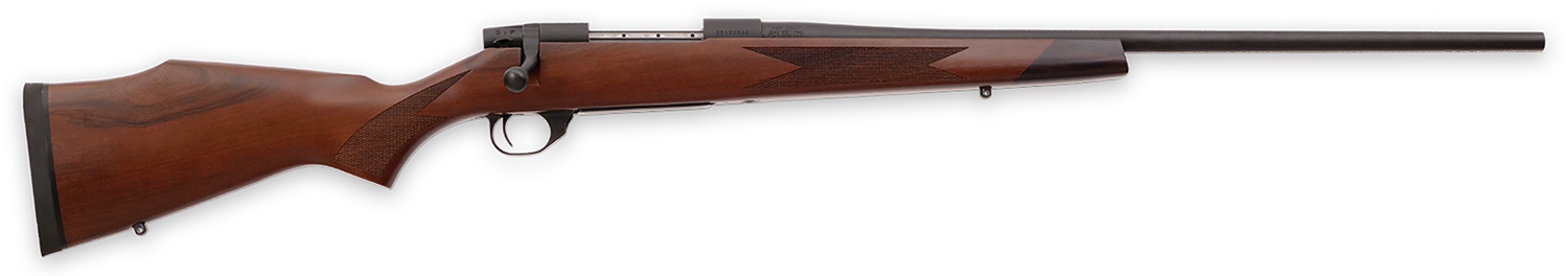 Weatherby VDT306SR2T Vanguard Sporter Full Size 30-06 Springfield 5+1 24" Bead Blasted Blued #2 Threaded Barrel, Matte Blued Drilled & Tapped Steel Receiver, Grade A Turkish Walnut Monte Carlo Stock