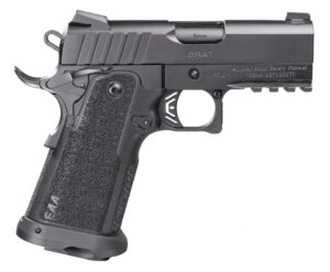 Girsan 395035 Witness2311 9mm Luger 17+1 3.40" Black Steel Barrel, Black Serrated Steel Slide, Black Polymer Frame w/Beavertail & Picatinny Rail, Black Checkered Polymer Grip, Ambidextrous