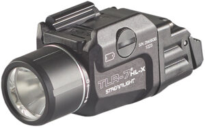 Streamlight 69458 TLR-7 HL-X USB Gun Light Black Anodized 500/1,000 Lumens White LED