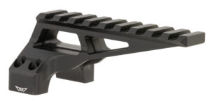 Warne 7860M DiviingBoard Mount Black Aluminum 34mm Tube Picatinny Rail