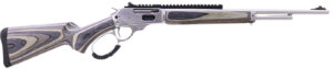 Rossi 950045189LW R95 45 Colt 8+1 18" Matte Stainless Threaded Barrel, Stainless Polished Stainless Steel Receiver, Fixed Laminate Stock