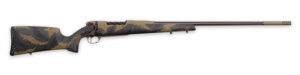 Weatherby MAX01N7MMBR2B Mark V Apex 7mm BC 3+1 20" Coyote Tan/Graphite Black Cerakote Coyote Tan Cerakote Tan/Brown Sponge Accents Carbon Fiber Stock