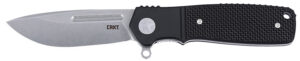 CRKT K246KXP Homefront EDC Compact 2.91" Folding Aluminum/G10 Plain Stonewashed S35VN SS Blade, Black G10 Handle
