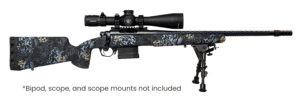 Horizon Firearms RF017S102214T19 Vandal Prime 308 Win 22" Black Spiral Fluted Threaded Barrel, Drilled & Tapped Receiver, Textured Iota EKO Carbon Fiber Stock
