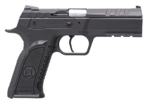 Tanfoglio TFFORCES9 Force Esse 9mm Luger 16+1 4.40" Stainless Steel Barrel, Black Serrated Steel Slide, Black Polymer Frame w/Picatinny Rail, Textured Grip