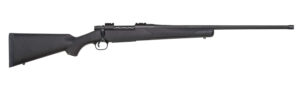 Mossberg 28233 Patriot Carbine 6.5 PRC 5+1 20" Matte Blued Threaded Bull Barrel, Matte Blued Picatinny Rail Receiver, Black Fixed Synthetic Stock