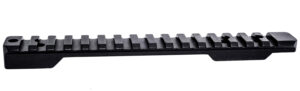 Weatherby PS0252150 Picatinny Rail Peak 44 Black Weatherby Mark V Picatinny Rail/Weaver Mount Short Action