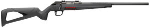 Winchester Repeating Arms 525200270 Xpert  Full Size 17 HMR 8+1 18" Matte Black Threaded Sporter Barrel, Drilled & Tapped Steel Receiver, Gray Synthetic Adj Cheek Piece & LOP Stock