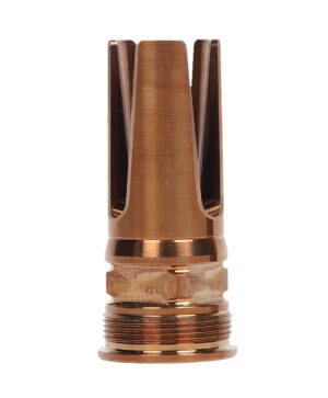Q LLC ACCFH5/8248.6 Flash Hider 8.6 Blackout Steel 5/8"x24 Threads 2.13" OAL