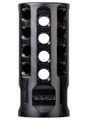 Tapco TAP22004 Muzzle Brake Black Anodized Aluminum 1/2"x28 Threads 2" OAL .920" Diameter 22 LR