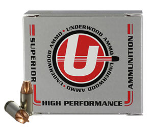 Underwood Ammo 639 Xtreme Defense 380ACP+P 68gr Solid Monolithic 20 Per Box/10 Case
