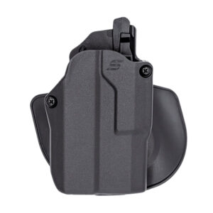 Safariland SOLIS12835A0C3411 Solis ALS  OWB Black Compatible w/ Glock 19 Right Hand