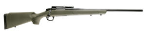 CVA CR3910G Cascade 7mm Rem Mag 3+1 24" Graphite Black Cerakote Threaded Barrel, Graphite Black Cerakote Picatinny Rail Steel Receiver, OD Green Synthetic Stock