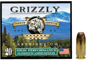 Grizzly Ammo GC4SW1 40S&W 200gr Jacketed Hollow Point 20 Per Box/10 Case