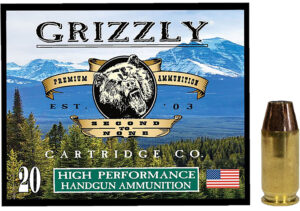 Grizzly Ammo GC45A2   45ACP 230gr Jacketed Hollow Point 20 Per Box/10 Case