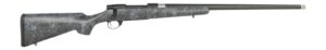 Howa HCE65PRCGW 1500 Carbon Elevate 6.5 PRC 4+1 24" Wrapped Carbon Fiber Threaded Barrel, Blued Drilled & Tapped Steel Receiver, Fixed Stocky's Black w/Gray Webbing Carbon Fiber Stock, Right Hand