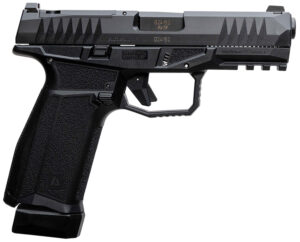 AREX 815537023954 Delta M Gen2 9mm Luger 17+1 4" Black Barrel, Black Nitride Optic Cut/Serrated Slide, Black Frame, Ambidextrous