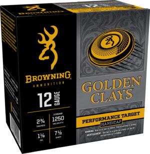 Browning Ammo BGC12HA7 Golden Clays 12Gauge 2.75" 1 1/8oz 7.5Shot 25 Per Box/10 Case