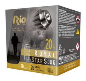 Rio Ammunition RSL20 Royal Star 20Gauge 3.875" 25 Per Box/10 Case