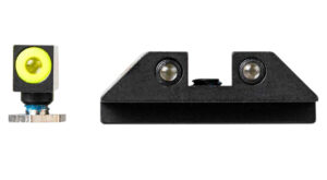 Tapco TAP22040 Tritium Sight Black Frame Fits Glock 17/17/19/22-28/31-35/37-39/45/48