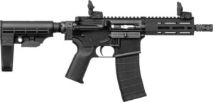 Tippmann Arms A101124 M4-22 Bugout 22 LR 7" 25R Black Pistol