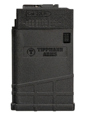 Tippmann Arms A201065 M4-22 10rd Low Profile 22 LR, Black Steel