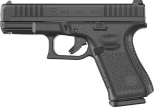 Glock UV4450101 G44 V Compact 22 LR 10+1 4.02" Black GMB Barrel, Matte Black Serrated Slide, Black Polymer Frame w/Accessory Rail, Interchangeable Backstrap Grip