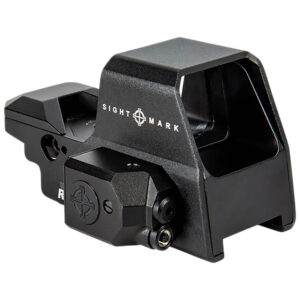 Sightmark SM26033R Ultra Shot R-Spec Black 1x 33x24mm, Illuminated Green/Red Multi Reticle/Red Laser Picatinny Rail Mount