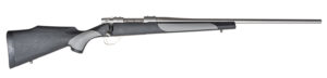 Weatherby  Vanguard Weatherguard Full Size 270 Win 5+1 24" Satin Threaded Barrel, Satin Stainless Steel Drilled & Tapped Receiver, Black/Gray Weatherguard Stock
