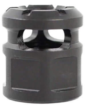 Armaspec ARM4511-BLK Micro Compensator ROOK Black QPQ Nitride Stainless Steel 1/2"x28 Threads Multi Caliber
