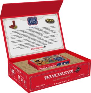 Winchester Ammo AA12250 USA 250th Commemorative Box Series 12Gauge 2.75" 1 1/8oz 8Shot 10 Per Box/6 Case