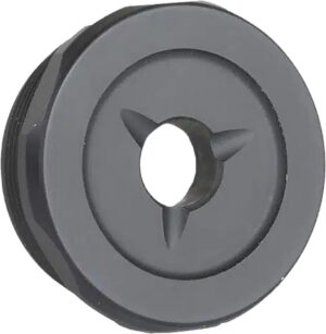 Jk Armament JK155LTEC30 LT Flash Reducer End Cap 30Cal Fits Aluminum Hard Anodized Black